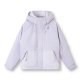 Pastel Lavender Hooded Puffer Jacket