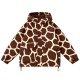 Giraffe-Print Insulated Parka